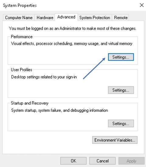 High Performance Power Plan windows 10