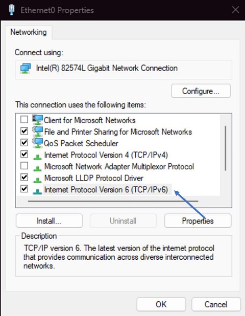 disable IPv6