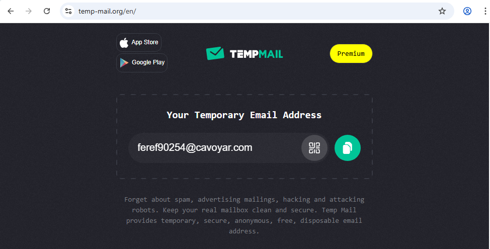 temp mail