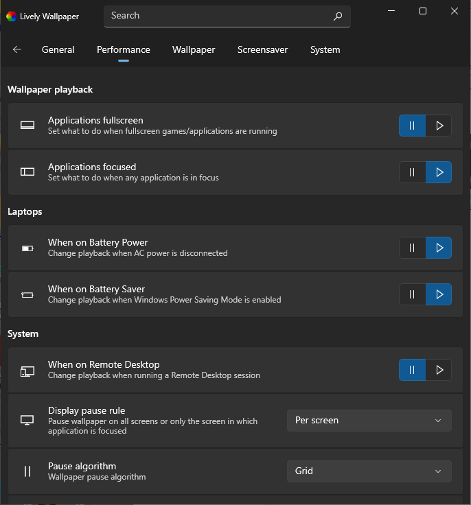 Optimize Performance Lively