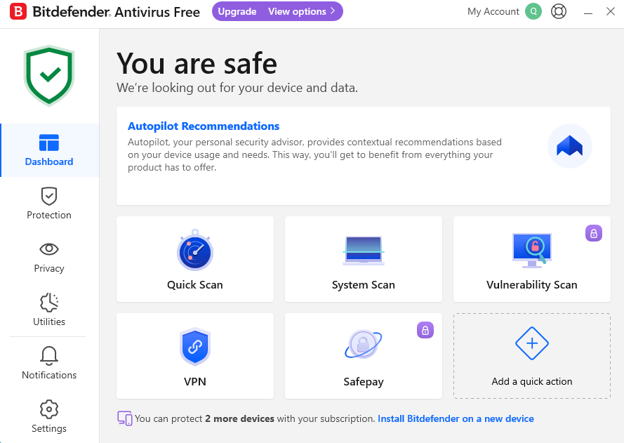 Bitdefender Antivirus Free Edition