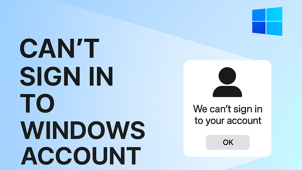Windows account login problem