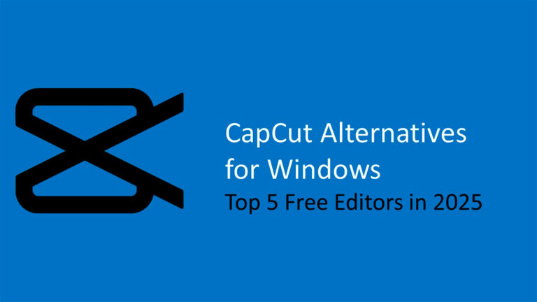 CapCut Alternatives for Windows – Top 5 Free Editors
