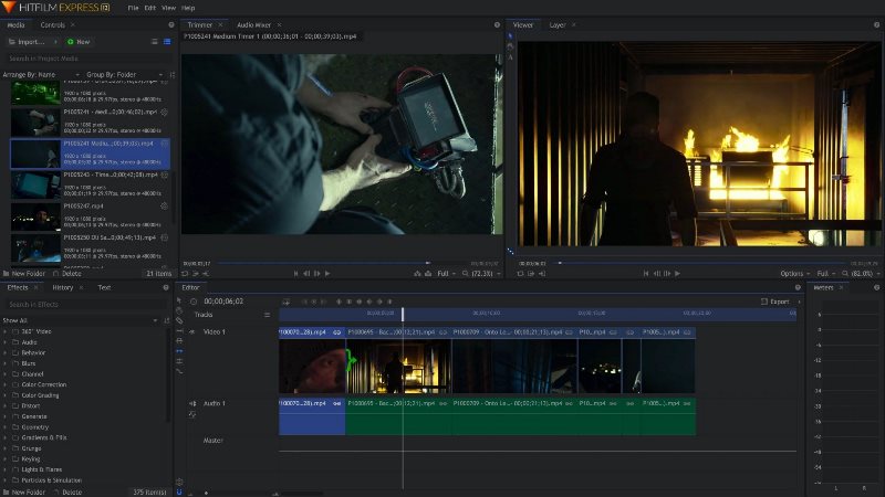 HitFilm Express is a free video editing program that allows you to create original video content.