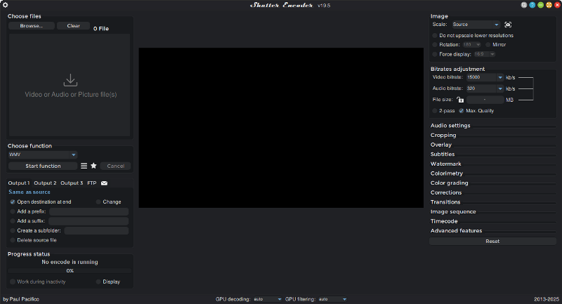 You have the ability to choose exactly which part of your video gets included in the output file through an intuitive trimming interface.