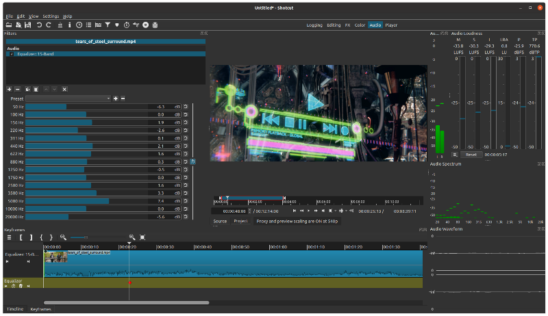 Shotcut is a free, open source, cross-platform video editor for Windows, Mac and Linux.