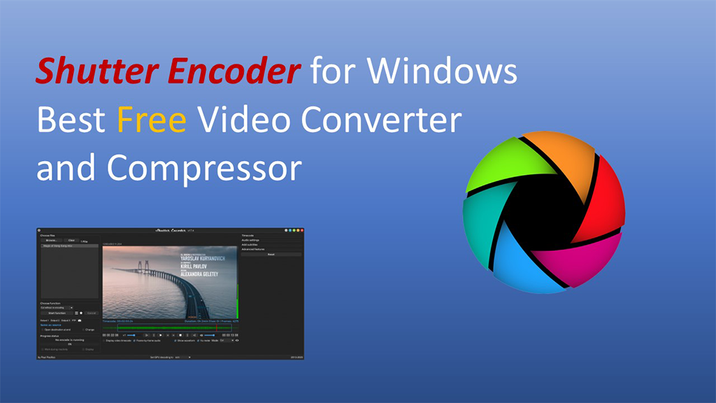 Shutter Encoder for Windows – Free Video Converter & Compressor