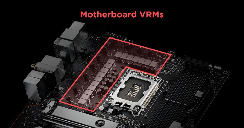 motherboard Power Delivery System (VRM)