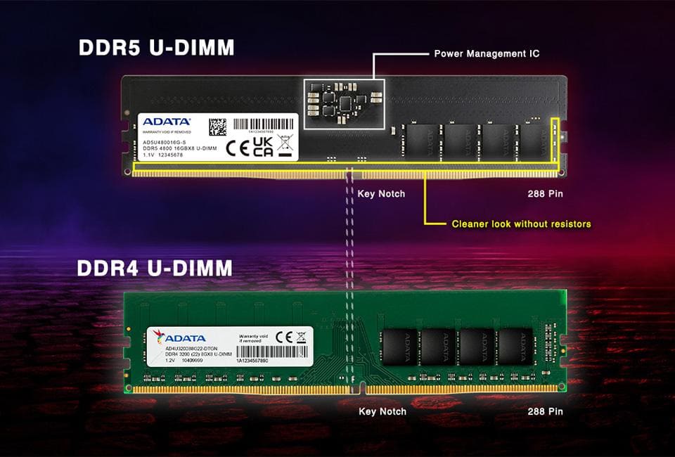 ram ddr4 vs ddr5