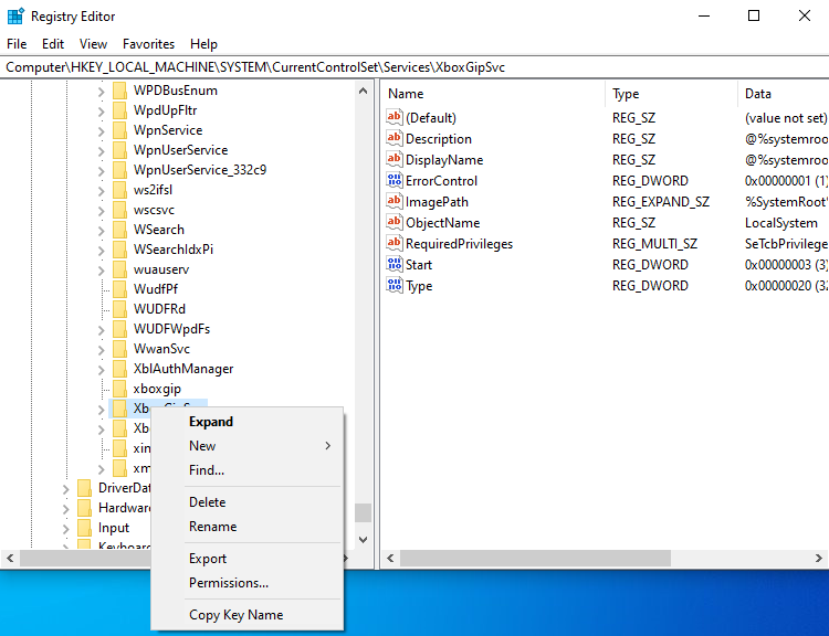 Delete a Service Through the Windows Registry