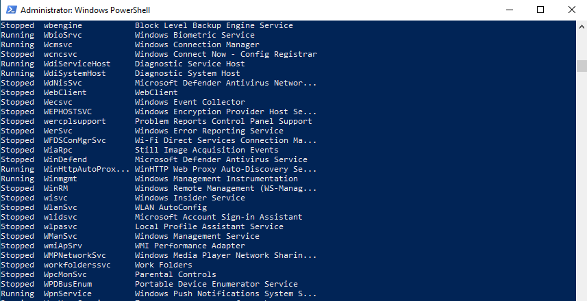 Delete a Windows Service via PowerShell