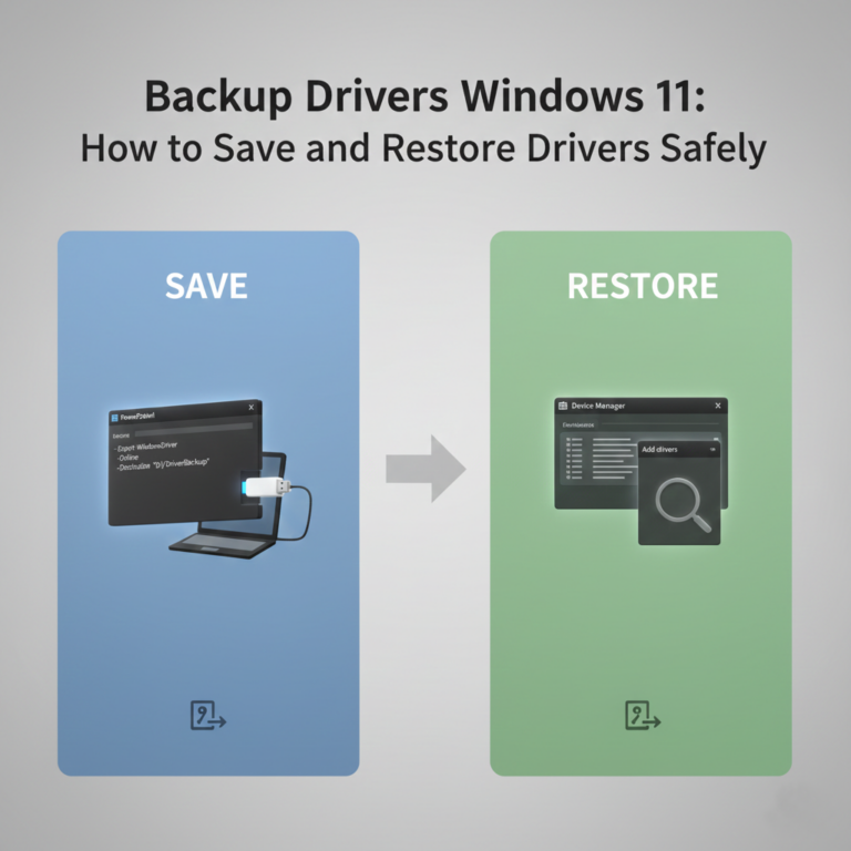 Backup Drivers Windows 11