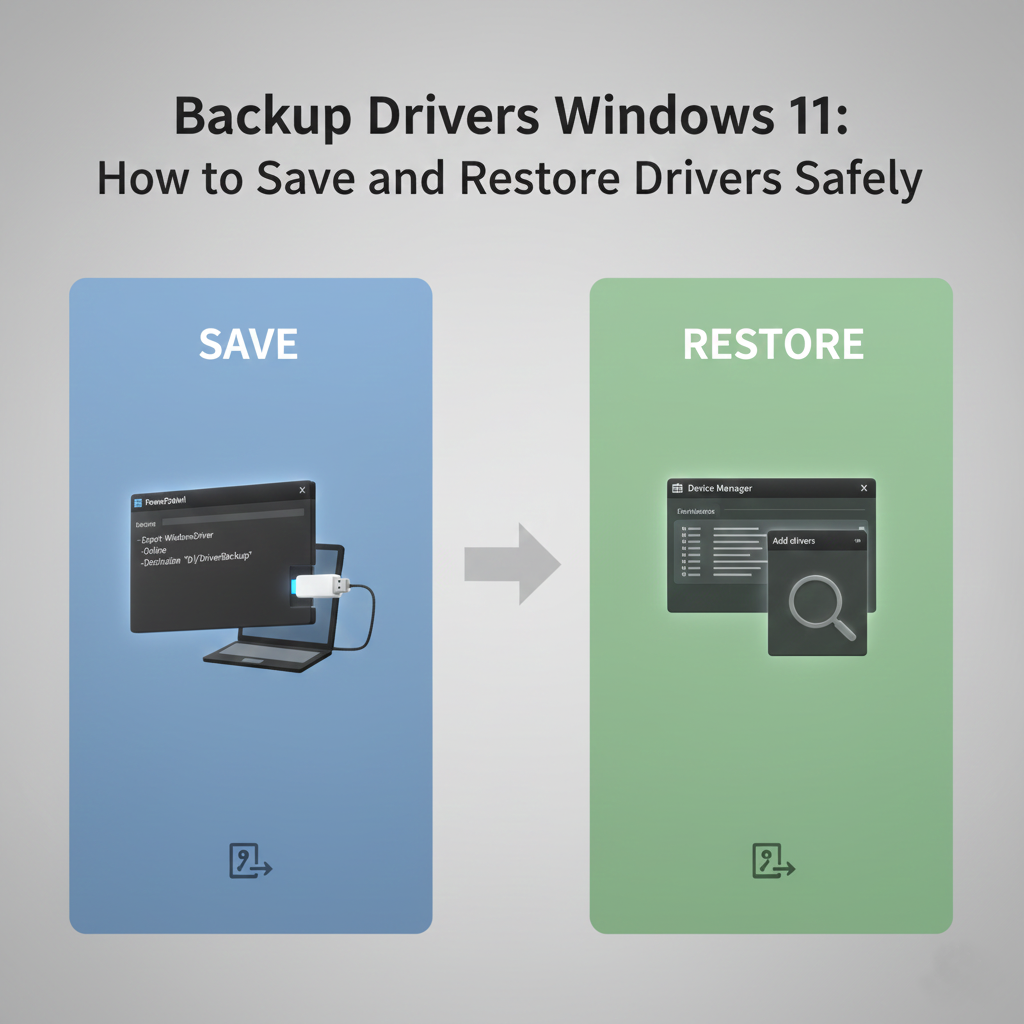 Backup Drivers Windows 11